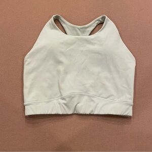 Alphalete Alphalux High Neck Mint Green Sports Bra Size Small